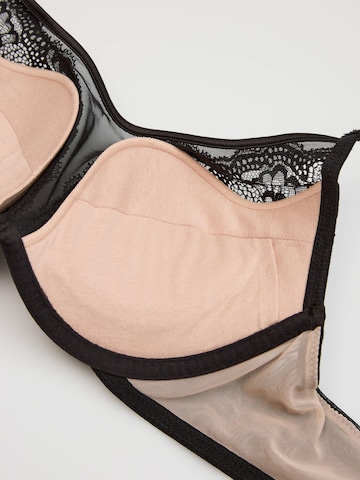 Push-up Reggiseno 'Crown' di ESOTIQ in nero