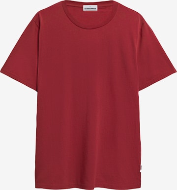 ARMEDANGELS Regular fit Shirt 'JAAMES' in Rood: voorkant