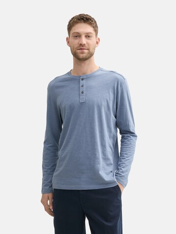 TOM TAILOR Shirt in Blue: front