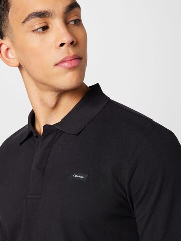 Calvin Klein Poloshirt in Schwarz