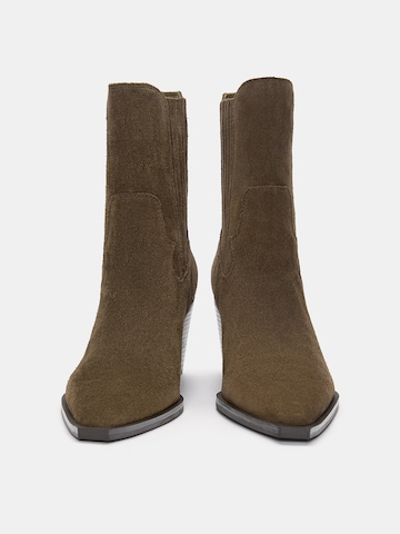 Chelsea Boots Pull&Bear en marron