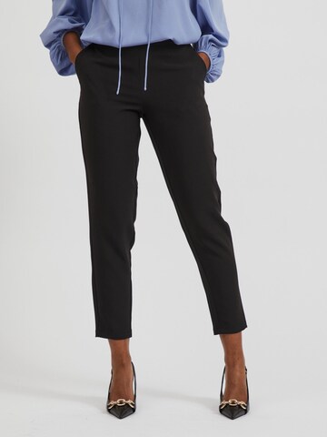 Vila Tall Regular Pants 'Carrie' in Black: front