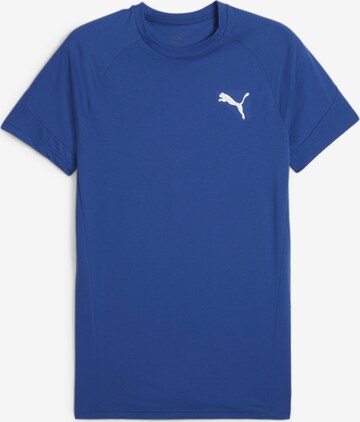 PUMA Performance Shirt 'Evostripe' in Blue: front