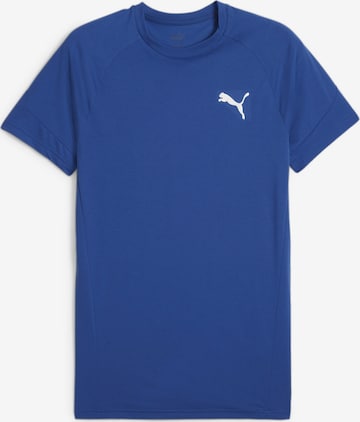 T-Shirt fonctionnel 'Evostripe' PUMA en bleu : devant