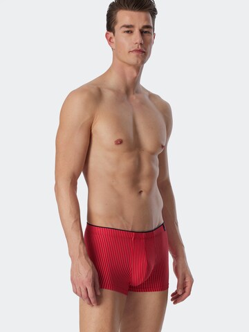 SCHIESSER Regular Boxer shorts in Red