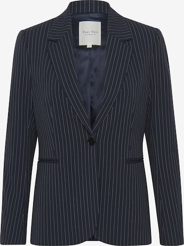 Part Two Blazer 'Taylors' in Blue: front
