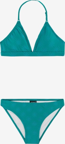 PROTEST Triangle Bikini 'PRTHeywood JR' in Green: front