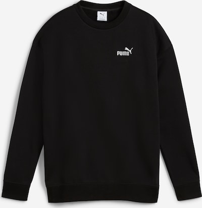 PUMA Urheilullinen collegepaita 'ESS Small No. 1' koossa M värissä musta / valkoinen, Tuotenäkymä