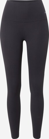 NIKE Skinny Sportbroek 'ZENVY' in Zwart: voorkant