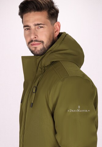 Parka invernale di DreiMaster Maritim in verde