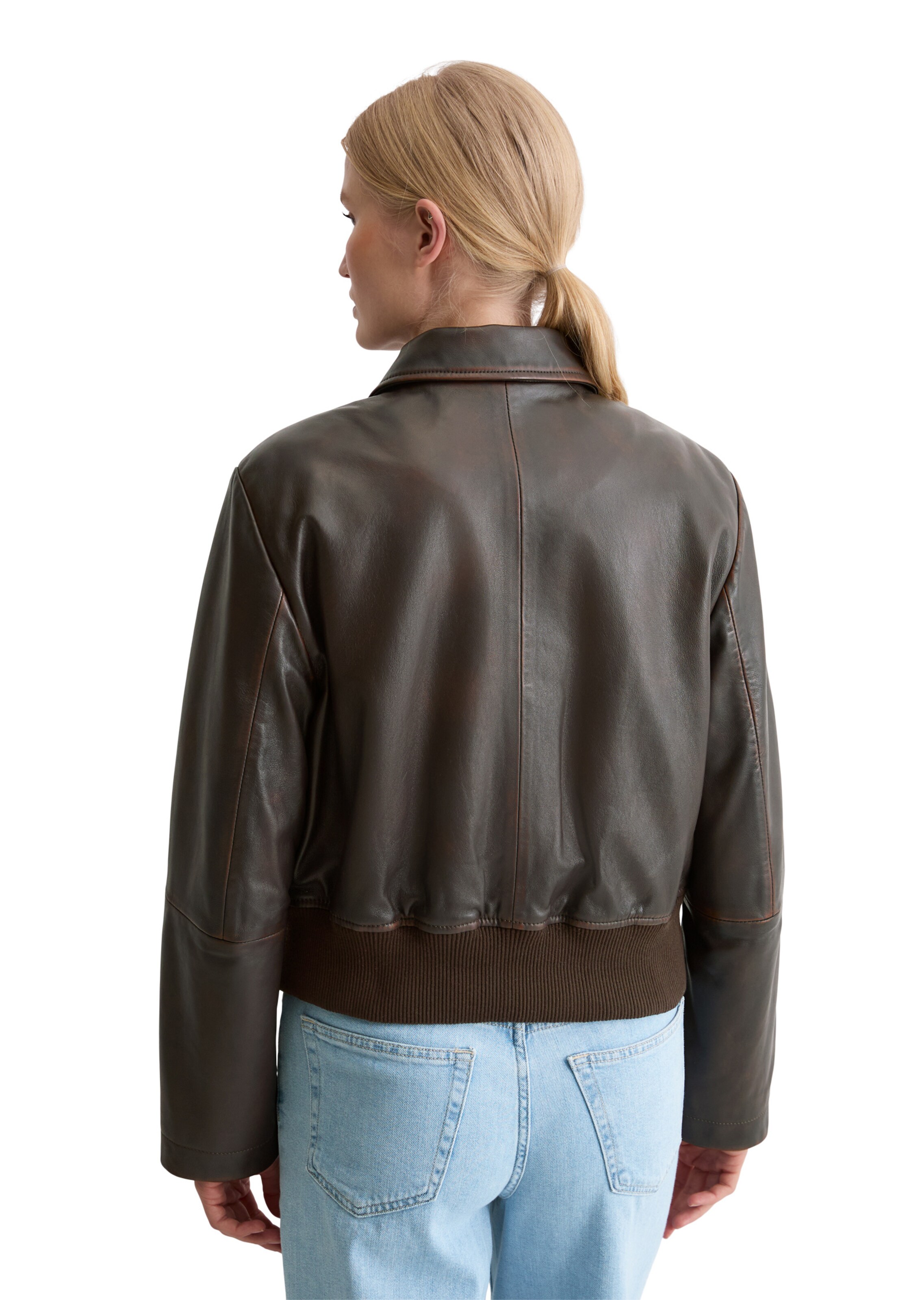 Veste mi-saison Marc O'Polo en marron