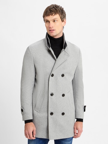 Finshley & Harding Between-seasons coat in Grey: front