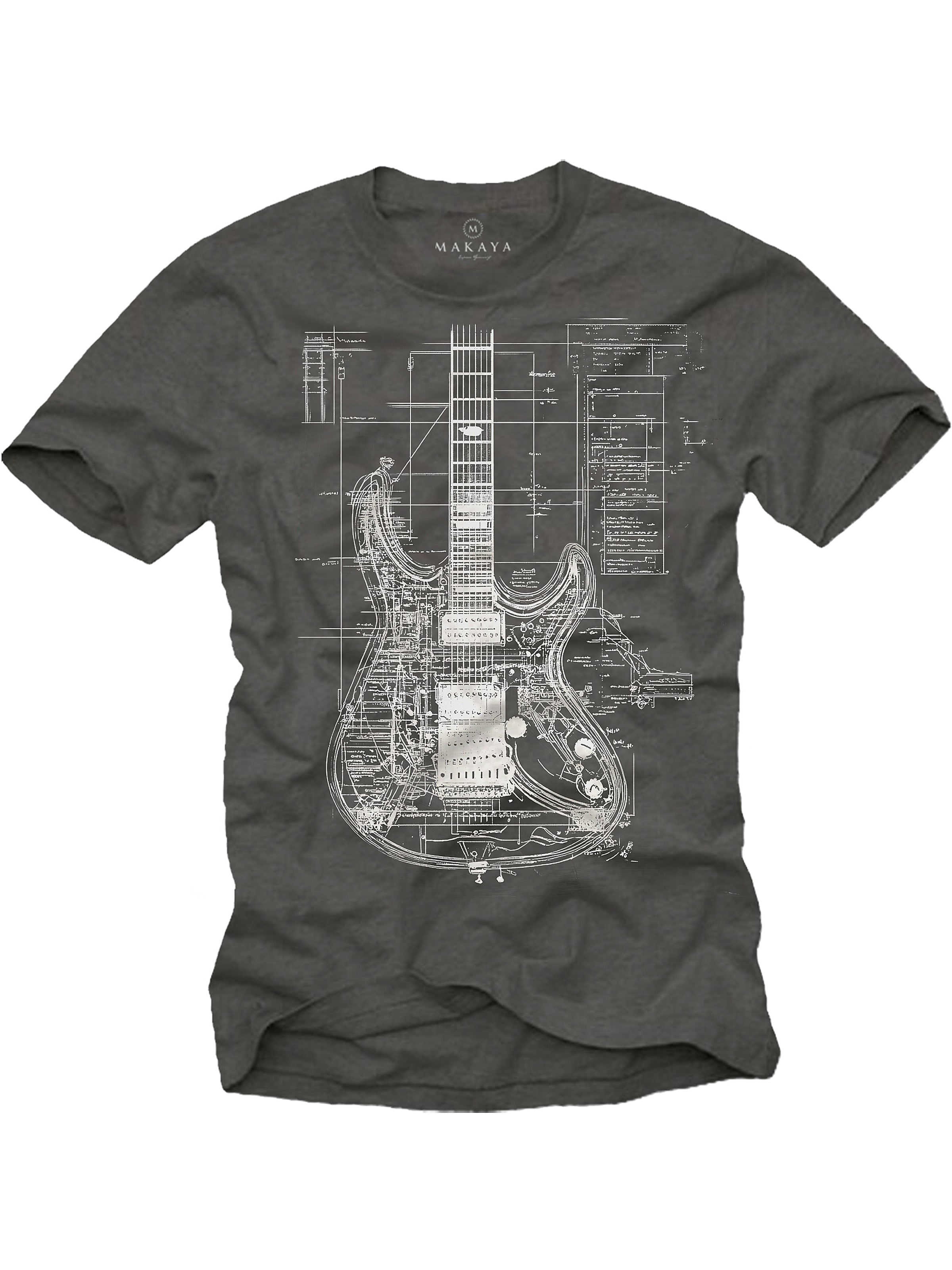 MAKAYA Shirt in Grey: front
