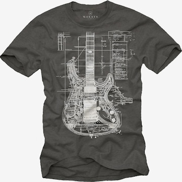 MAKAYA Shirt in Grey: front