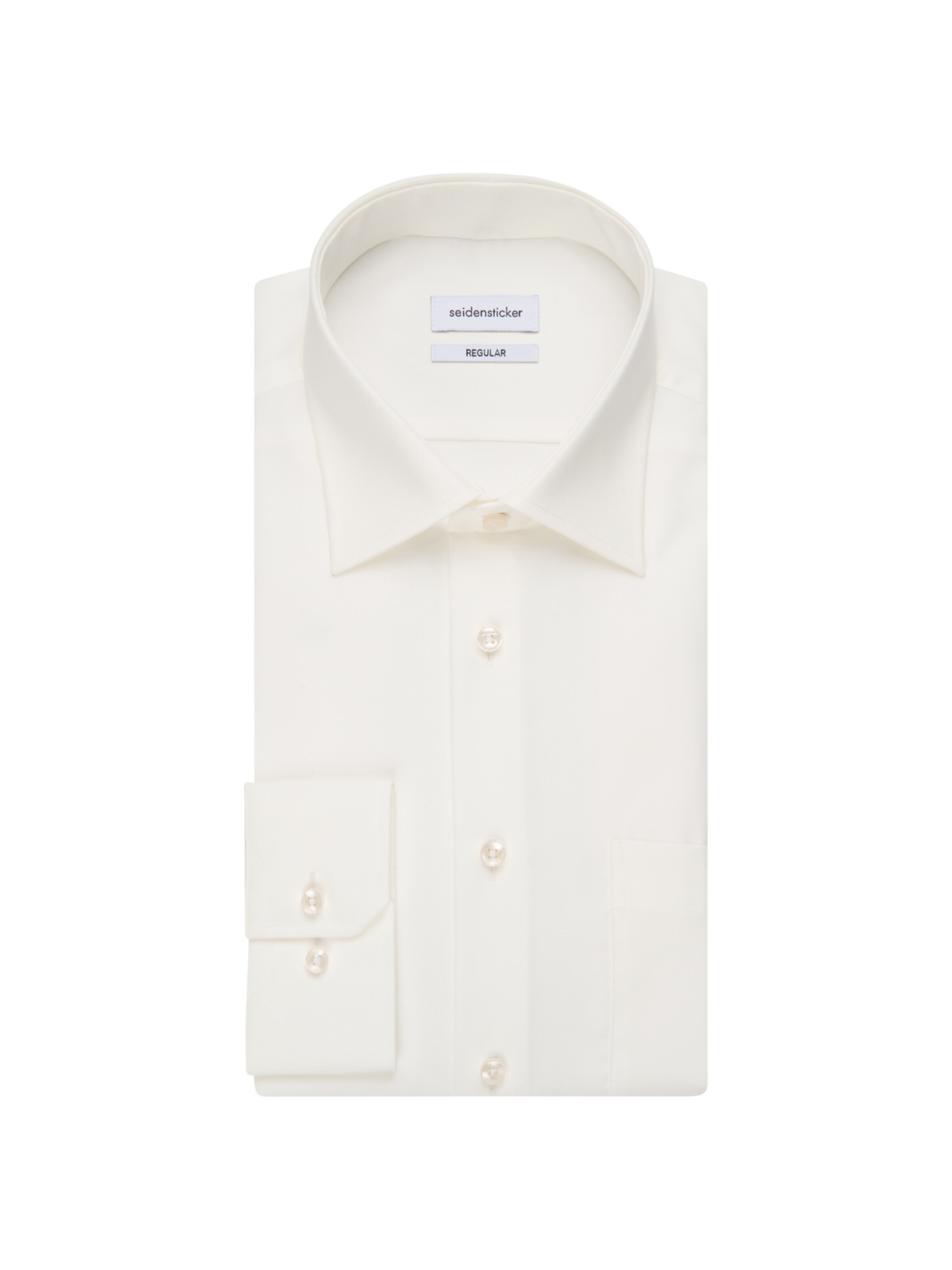 SEIDENSTICKER Slim fit Πουκάμισο για το γραφείο σε λευκό