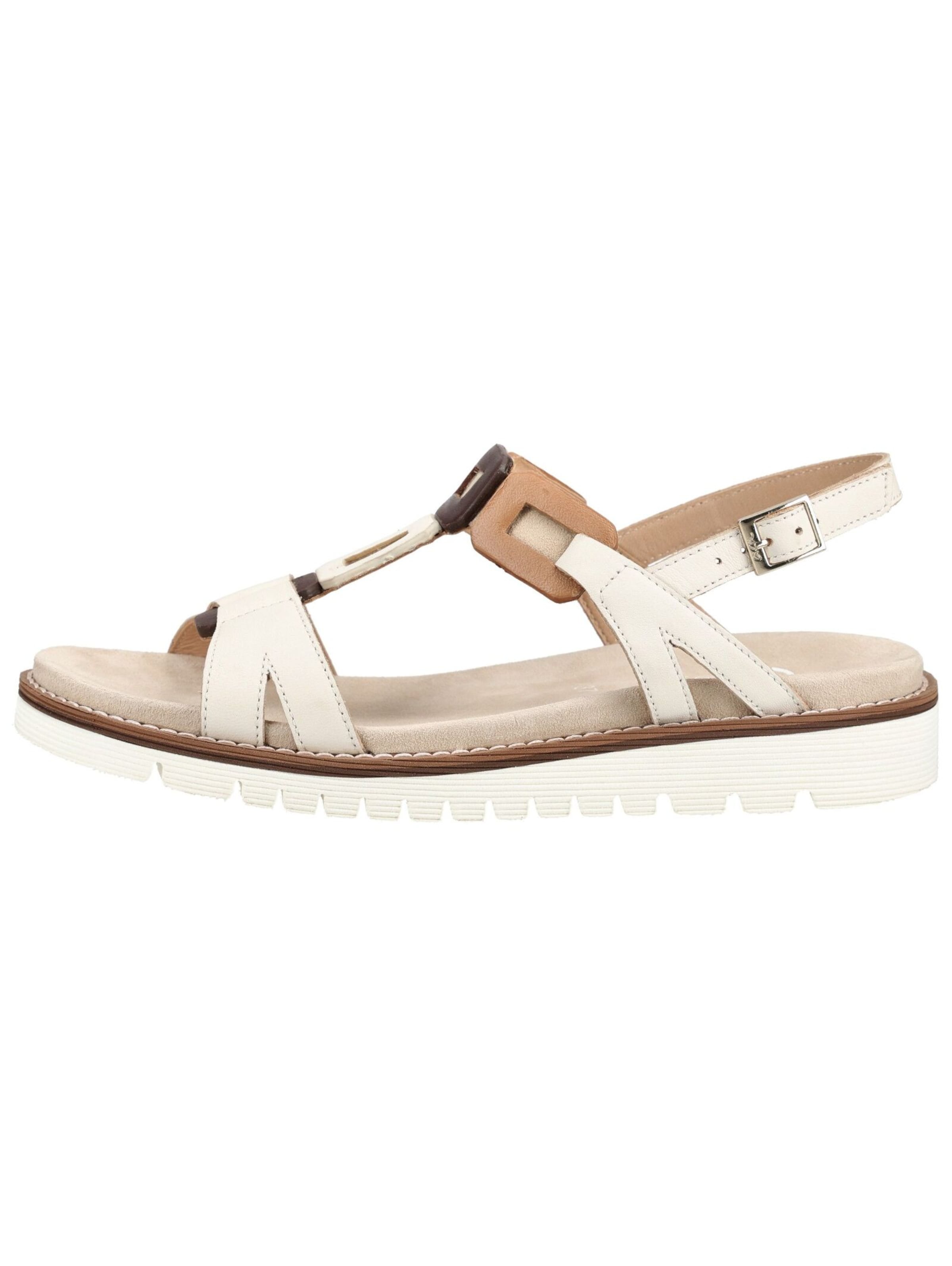 Sandalo con cinturino di ARA in bianco