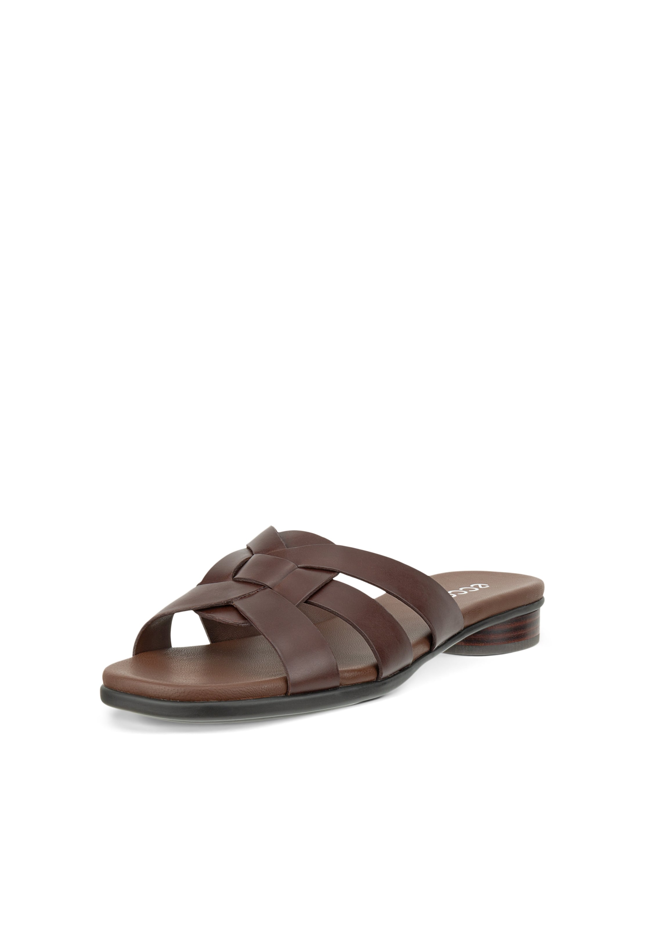 Zoccoletto 'Sculpted Alba 25' di ECCO in marrone: frontale