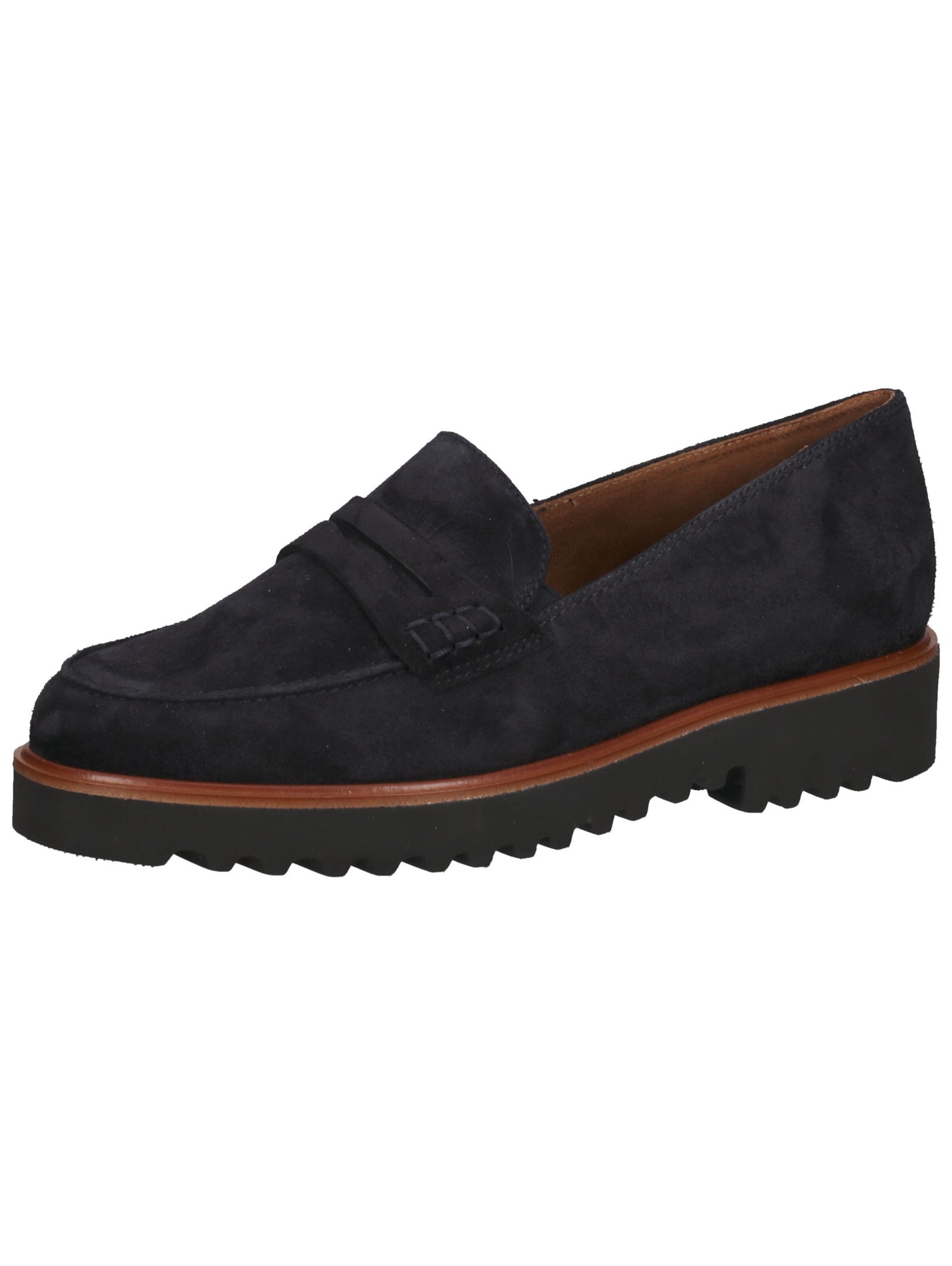 Paul Green Instappers in Blauw: voorkant