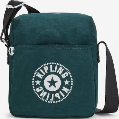 KIPLING Τσάντα ώμου 'CHAZ' σε σκούρο πράσινο / λευκό, Άποψη προϊόντος
