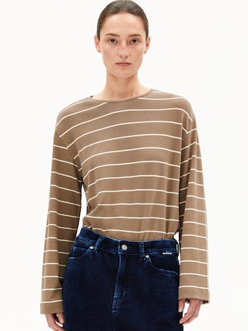 ARMEDANGELS Longsleeve FINE STRIPE (GOTS) in Mischfarben: Vorderseite