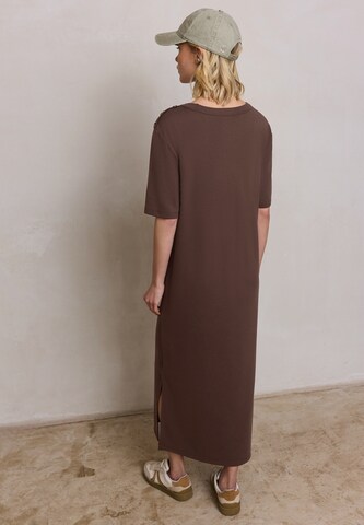 STREET ONE Kleid in Braun