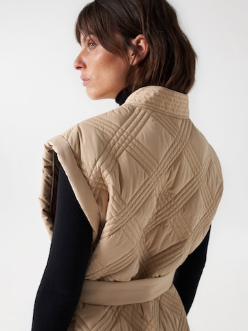 Salsa Jeans Weste in Beige