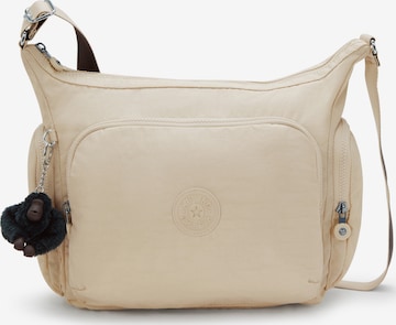 smėlio KIPLING Rankinė su ilgu dirželiu 'GABB': priekis