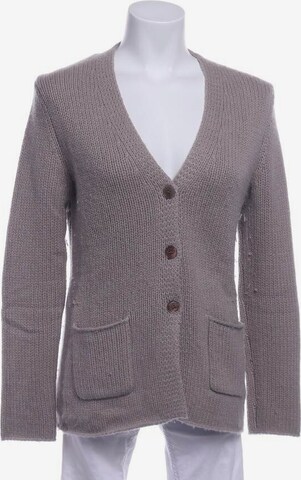 Hemisphere Sweater & Cardigan in M in Grey: front