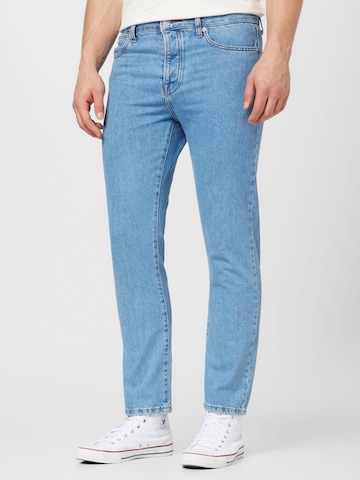 TOPMAN Slim fit Jeans in Blue: front