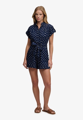 Superdry & Co Jumpsuit in Blauw
