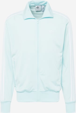 ADIDAS ORIGINALS Zip-Up Hoodie 'Adicolor Classics Firebird' in Blue: front