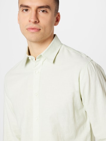 SELECTED HOMME Regular fit Button Up Shirt in Grey
