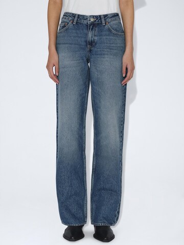 Dr. Denim Regular Jeans 'Nika Mid Straight'‌‌‌‌‌‌‌‌‌ in Blau