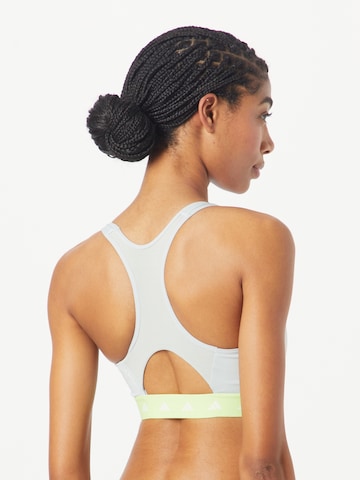 ADIDAS PERFORMANCE Bralette Sports bra 'Powerreact' in White