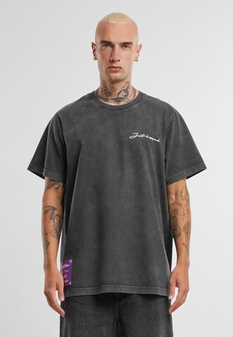 Pica Pica T-Shirt 'Jet-Lagged' in Schwarz