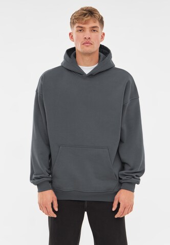Felpa 'Cody Oversized' di Johnny Urban in grigio: frontale