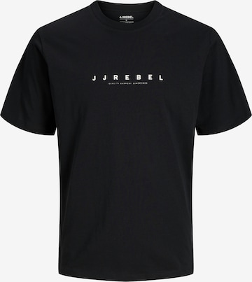 JJ Rebel Paita 'JREBROCKY' värissä musta: etupuoli