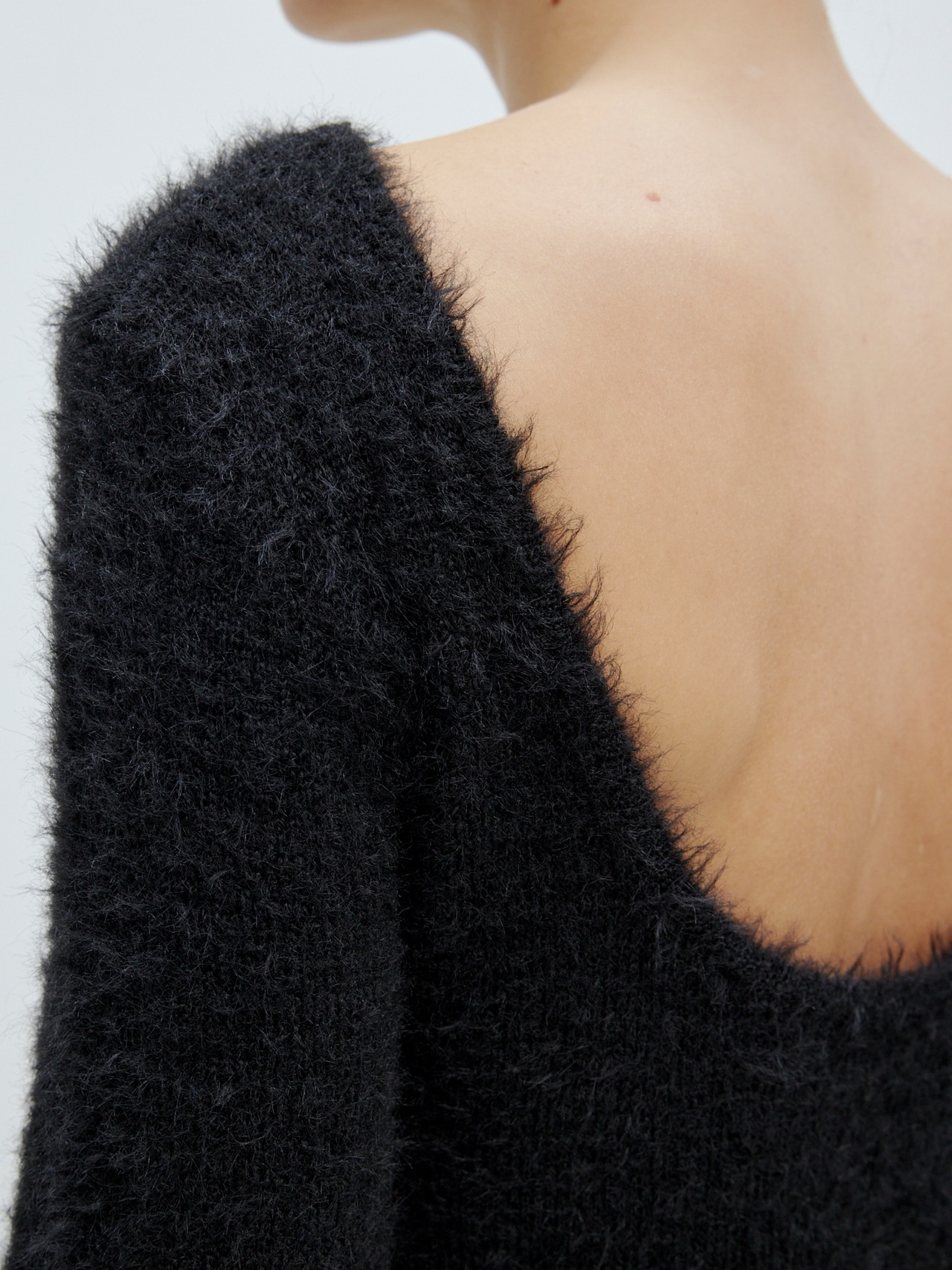 EDITED Produkte Strickkleid 'Felka' schwarz