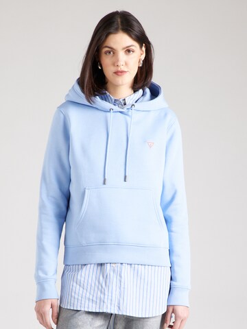 GUESS JEANS Свитшот в Синий: спереди