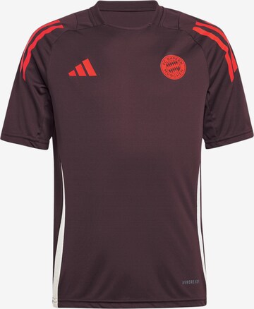 FC BAYERN MÜNCHEN Performance Shirt 'Home Teamline' in Red: front