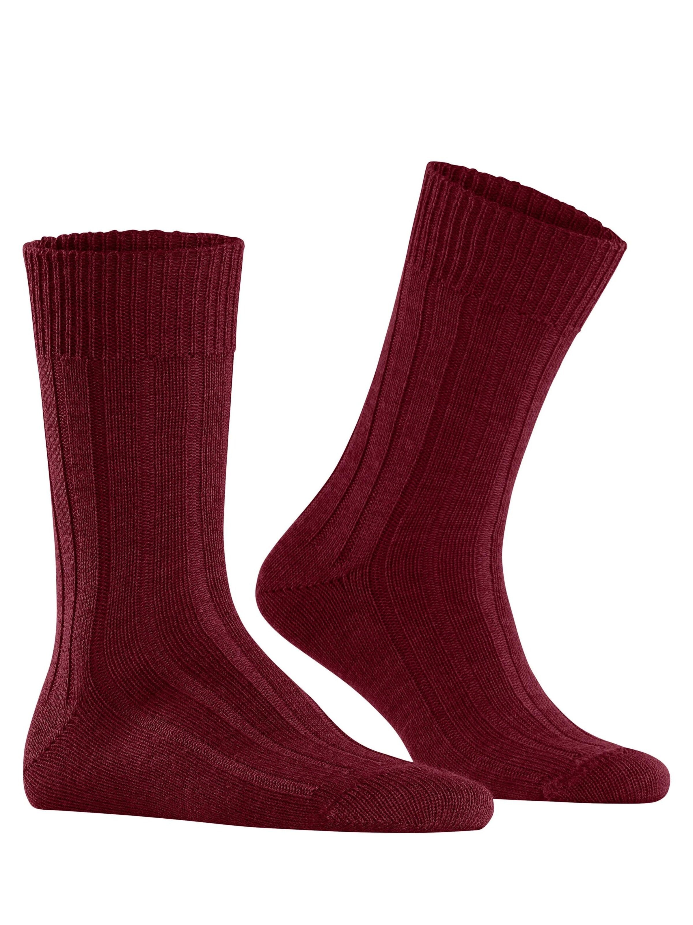 BURLINGTON Socken 'Dover'‌‌‌‌‌‌‌‌ in Rot