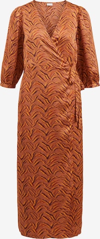 VILA فستان 'KATHY' بلون برتقالي: الأمام