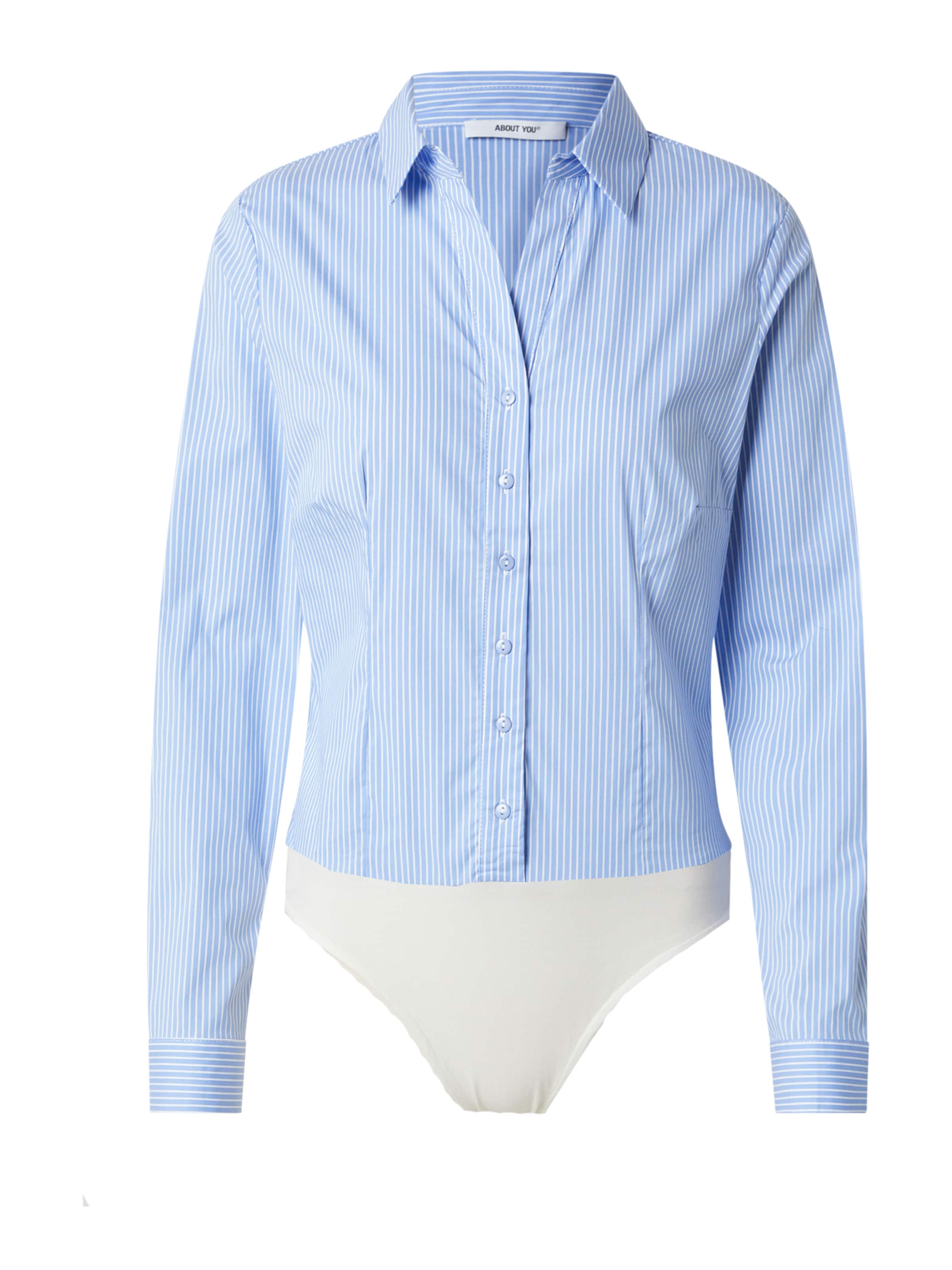 ABOUT YOU Blúzkové body 'Linda' - Modrá: predná strana