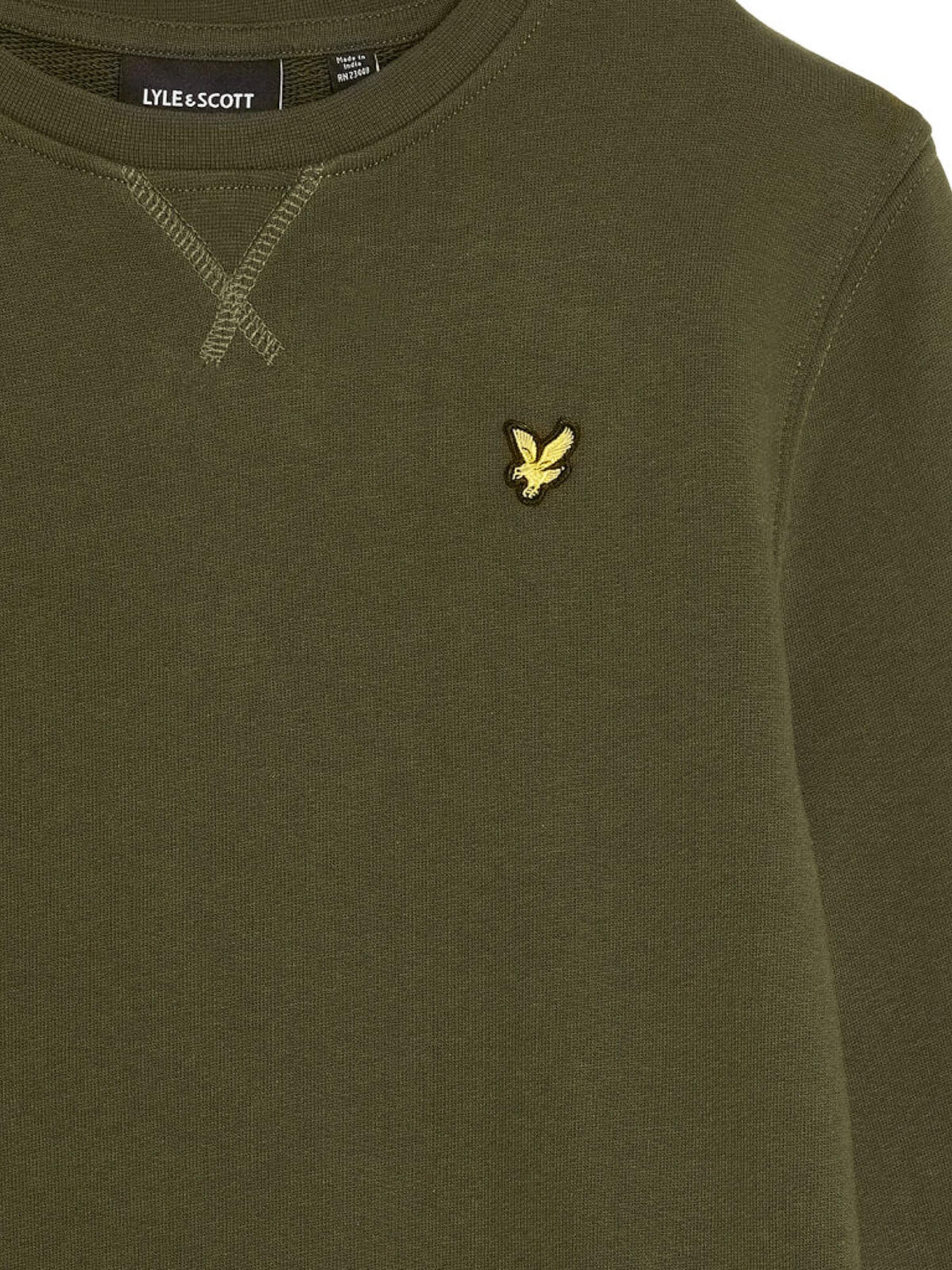 Sweat Lyle & Scott en vert