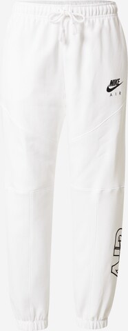 Nike Sportswear Spodnie 'Air' w kolorze biały: przód