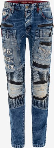 CIPO & BAXX Regular Jeans 'CD637' in Blauw: voorkant