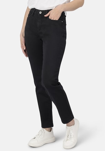 Coupe slim Jean 'Zermatt' STOOKER WOMEN en noir : devant