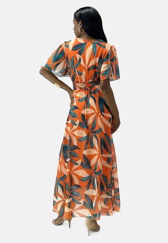 Elara Jurk in Oranje