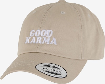 55-60 dydžio Kepurė 'Good Karma' iš Mister Tee, spalva – pilka / akmens / juoda / balta, Prekių apžvalga