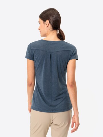 VAUDE Functioneel shirt 'Skomer' in Blauw